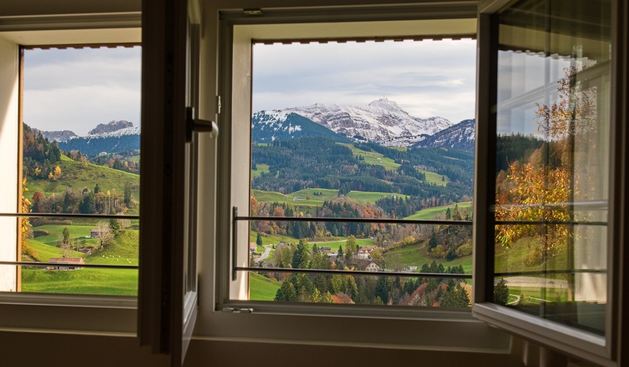 Sicht auf den Alpstein